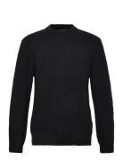 Structure Knit Jumper Black Lindbergh