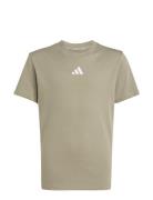 J Sl Tee 160 Beige Adidas Sportswear
