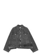 Drapy Back Denim Jacket Grey REMAIN Birger Christensen