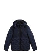 Hybrid Puffer Jacket Navy Tom Tailor