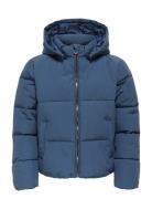 Kogdolly Life Sht Puffer Jacket Otw Noos Blue Kids Only