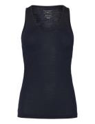 Wool/Tencel Tanktop Navy Panos Emporio