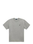 Relaxed Fit Cotton Jersey Tee Grey Polo Ralph Lauren