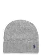Cable-Knit Wool-Cashmere Beanie Grey Polo Ralph Lauren