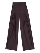 Wide Suiting Pants Brown REMAIN Birger Christensen