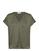 Slioana Marija Top Khaki Soaked In Luxury