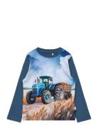 T-Shirt Ls Navy Minymo