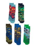 Lwagan 609 - 5-Pack Socks Patterned LEGO Kidswear