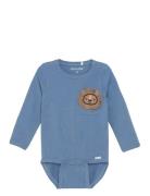 Body Ls Blue Minymo