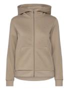 Reg Shield Logo Zip Hoodie Beige GANT