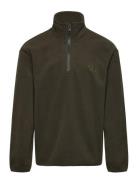 Osjjens Ls Fleece Half Zip Swt Khaki ONLY & SONS