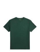 Custom Slim Fit Jersey Crewneck T-Shirt Green Polo Ralph Lauren
