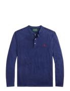 Slub Jersey Henley Shirt Navy Polo Ralph Lauren