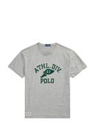 Classic Fit Logo Jersey T-Shirt Grey Polo Ralph Lauren