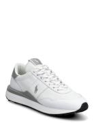 Train 89 Leather & Oxford Sneaker White Polo Ralph Lauren