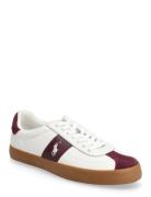 Court Vulc Leather-Suede Sneaker White Polo Ralph Lauren