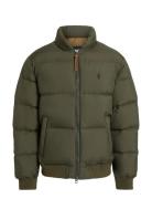 Textured Ripstop Down Jacket Khaki Polo Ralph Lauren