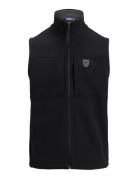 Double-Knit Mockneck Vest Black Polo Ralph Lauren