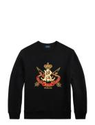 Classic Fit Crest Fleece Sweatshirt Black Polo Ralph Lauren