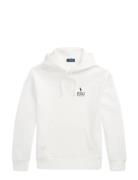 Logo Fleece Hoodie White Polo Ralph Lauren