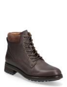 Bryson Mid Leather Field Boot Brown Polo Ralph Lauren