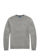 Wool Crewneck Sweater Grey Polo Ralph Lauren