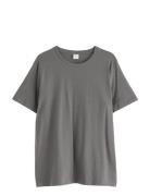 T Shirt Regular Solid Grey Lindex