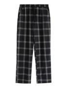 Pyjamasbyxor I Flanell Black Lindex
