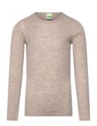 Rib Blouse Beige FUB