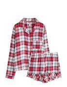 Pyjamassæt I Fløjl Patterned Lindex