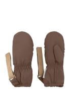Matcordt Fleece Lined Mittens Brown MINI A TURE