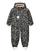 Matwistang Fleece Lined Snowsuit. Grs Khaki MINI A TURE