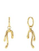 Lace Hoops Gold Gold Edblad