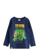 Ninjago Långärmad Topp Navy Lindex
