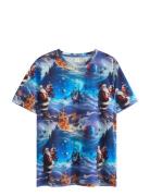 T Shirt Ai Aop Santa Patterned Lindex