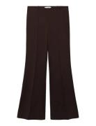 Leggings With Seam Detail Brown Mango