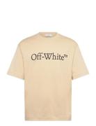 Big Bookish Skate S/S Tee Beige Off-White