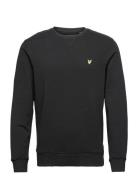 Crew Neck Sweatshirt Black Lyle & Scott