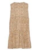 Dress Feodora Patterned Wheat
