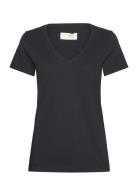 Mmarden Organic V-Ss Tee Black MOS MOSH