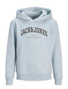 Jjecaleb Varsity Sweat Hood Noos Jnr Blue Jack & J S