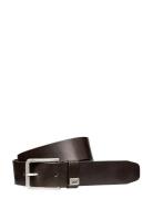 Small Logo Belt Brown Lee Jeans