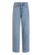 Vikelly Jaf Hw Straight Jeans-Noos Blue Vila