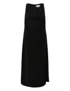 Mwmille Waterfall Dress Black My Essential Wardrobe