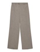 Vmtexas Mw Straight Pant Noos Beige Vero Moda