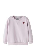 Nmfvima Ls Sweat Bru Noos Pink Name It