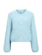 Objsaggia Re L/S Knit Cardigan Noos Blue Object