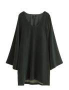 Dress Mini Velvet Green Lindex