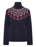 Champoluc Knitted Sweater Navy Twist & Tango