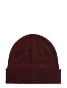 Signature Pony Wool Beanie Red Polo Ralph Lauren